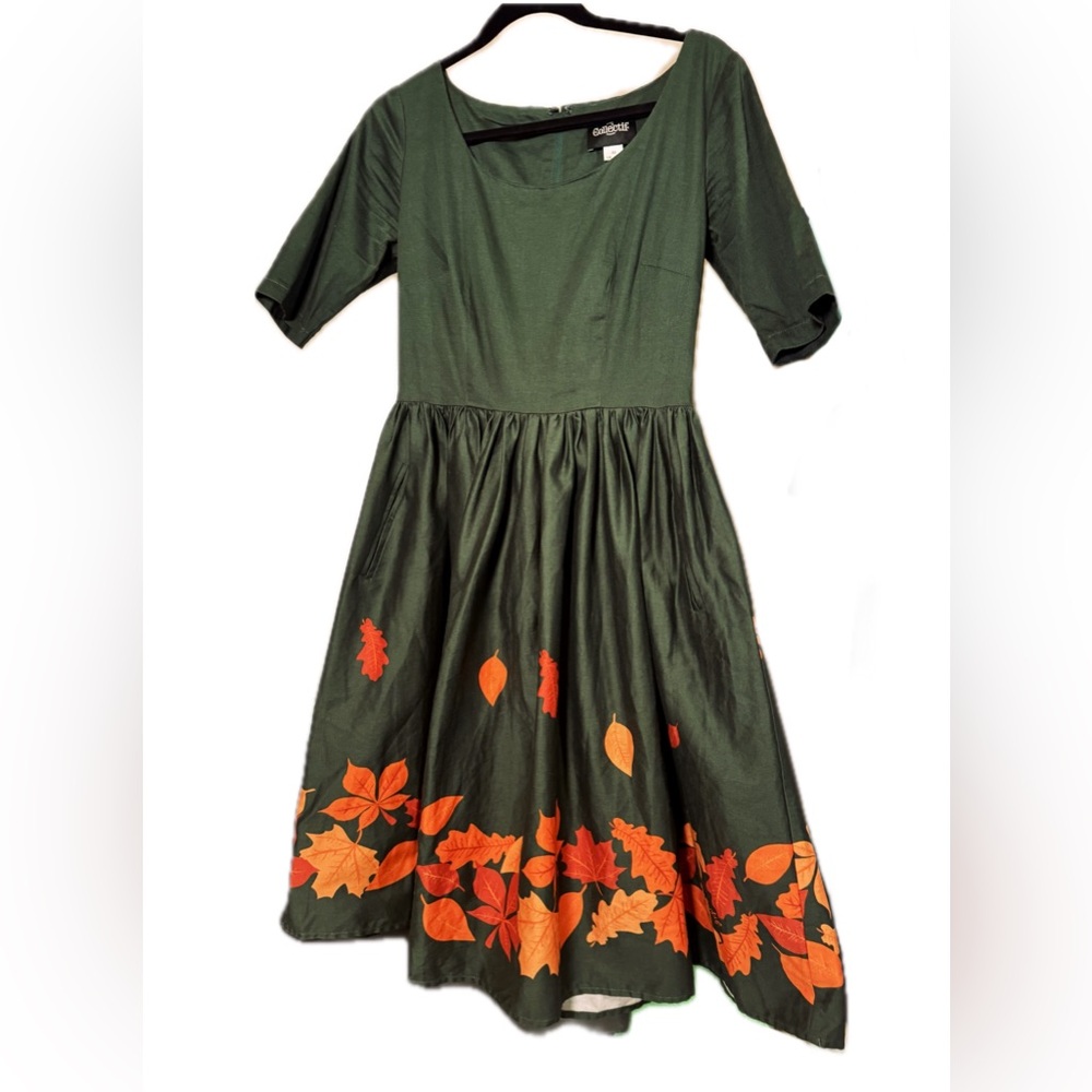 Collectif Fall Dress - Picture 2 of 6